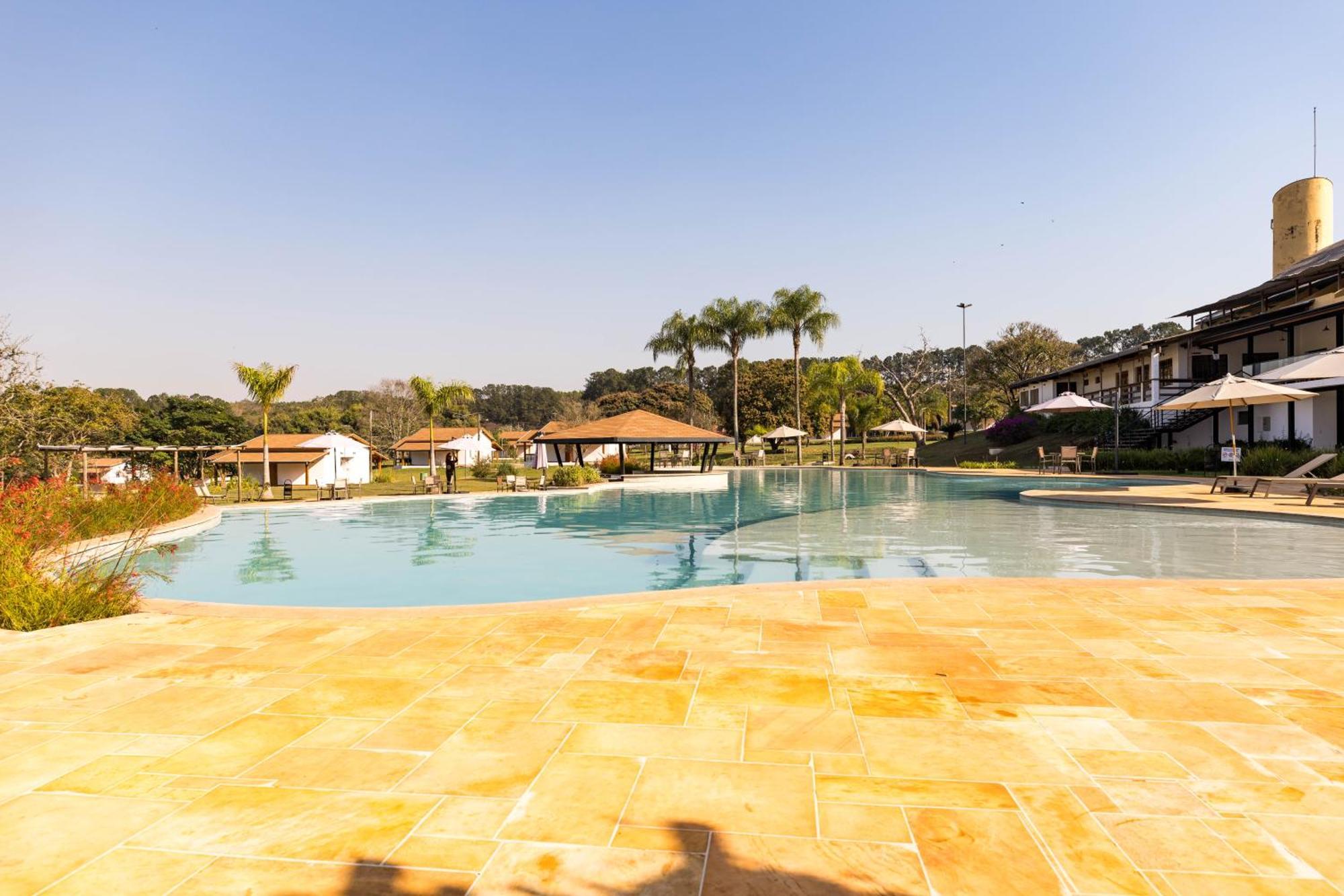 Vale Das Aguas Fazenda Resort Águas de Santa Barbara Kültér fotó